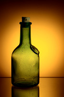 Green Bottle from Peggy Roper's Home