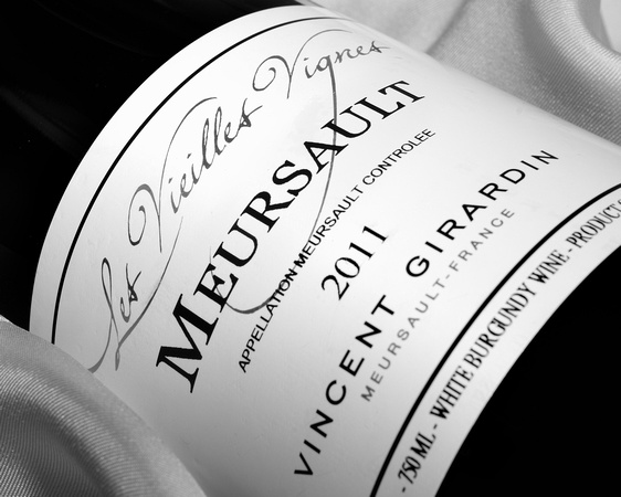 Meursault Wine Label