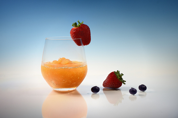 Chardonnay-Peach Slush
