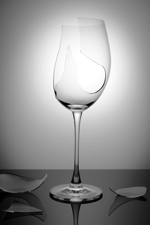 Broken Wine Glass #5