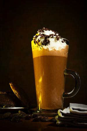 Salted Caramel Hot Chocolate from South African Mix