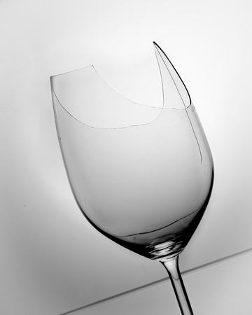 Broken Wine Glass #9