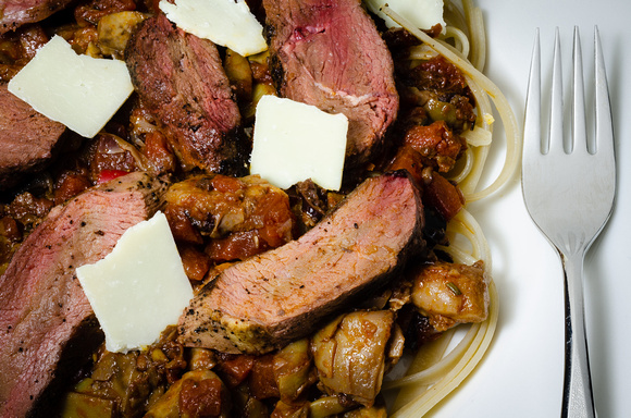Duck Breast and Fettuccine #1