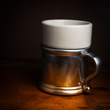 Armetale & Ceramic Mug