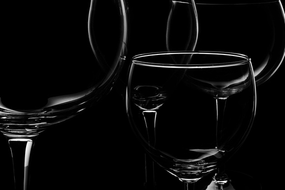 Wine glass bowls