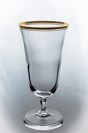 Glass with Gold Rim